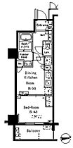 東京都台東区元浅草１丁目8-11（賃貸マンション1DK・5階・32.22㎡） その2