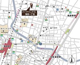 東京都大田区蒲田１丁目5-19（賃貸マンション1LDK・6階・50.58㎡） その15