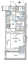 東京都江東区亀戸４丁目23-2（賃貸マンション1K・9階・26.89㎡） その2