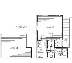 東京都江東区亀戸５丁目21-5（賃貸アパート1K・2階・18.28㎡） その2