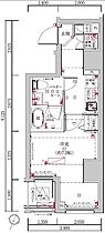 東京都中央区勝どき２丁目5-1（賃貸マンション1K・8階・25.82㎡） その2