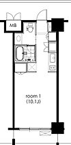 東京都港区芝３丁目32-10（賃貸マンション1R・6階・30.54㎡） その2