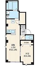 東京都港区東麻布２丁目23-8（賃貸マンション1LDK・1階・40.68㎡） その2