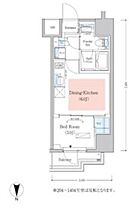 東京都江東区東陽３丁目6-11（賃貸マンション1DK・14階・25.25㎡） その2