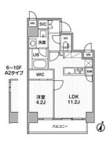 東京都江東区永代２丁目34-8（賃貸マンション1LDK・10階・37.86㎡） その2