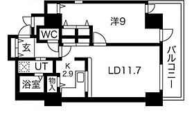 東京都品川区上大崎２丁目10-34（賃貸マンション1LDK・7階・59.06㎡） その2