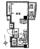 東京都港区浜松町１丁目22-6（賃貸マンション1R・11階・20.36㎡） その2