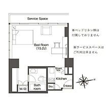 東京都港区港南４丁目1-6（賃貸マンション1R・18階・37.81㎡） その2