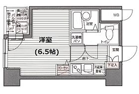 東京都中央区入船２丁目3-11（賃貸マンション1K・7階・20.14㎡） その2