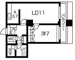 東京都港区芝浦３丁目4-2（賃貸マンション1LDK・7階・50.31㎡） その2