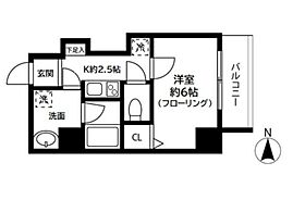 東京都荒川区東尾久３丁目31-9（賃貸マンション1K・6階・25.16㎡） その2