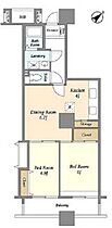 東京都中央区晴海１丁目8-7（賃貸マンション2LDK・12階・56.21㎡） その2