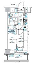 東京都江東区南砂１丁目24-3（賃貸マンション2K・8階・25.41㎡） その2