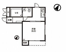 東京都文京区弥生２丁目13-1（賃貸マンション1K・2階・26.64㎡） その2