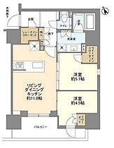 東京都品川区西五反田２丁目31-2（賃貸マンション1LDK・5階・57.68㎡） その2