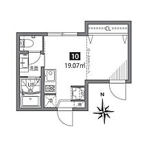 東京都新宿区舟町13-71（賃貸アパート1DK・3階・19.07㎡） その2