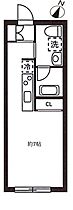 東京都新宿区荒木町11-61（賃貸マンション1R・2階・24.60㎡） その2