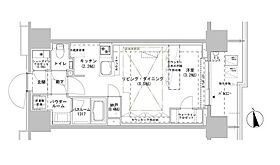 東京都新宿区南山伏町3-3（賃貸マンション1R・8階・40.01㎡） その2