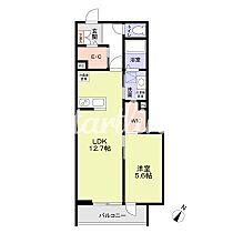 東京都新宿区富久町4-5（賃貸アパート1LDK・2階・46.58㎡） その2