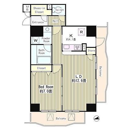 アルブル高輪_間取り_0