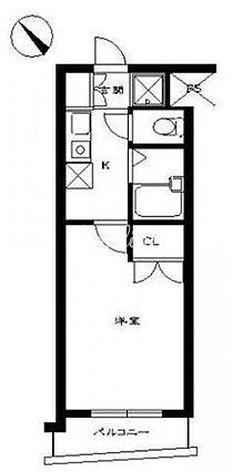 スカイコート九段下_間取り_0