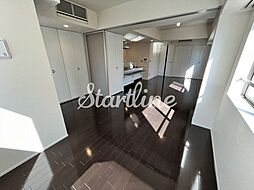 東京メトロ有楽町線 新富町駅 徒歩5分の賃貸マンション 7階1LDKのリビング/ダイニング