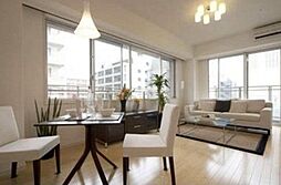 新交通ゆりかもめ 芝浦ふ頭駅 徒歩8分の賃貸マンション 19階2LDKのリビング/ダイニング