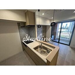 JR山手線 新橋駅 徒歩8分の賃貸マンション 6階1LDKのリビング/ダイニング