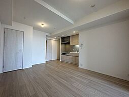 都営大江戸線 勝どき駅 徒歩1分の賃貸マンション 24階1LDKのリビング/ダイニング