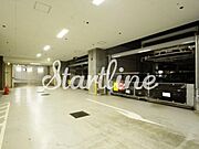 外観地下駐車場