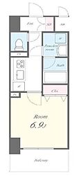ParBonheur 1Kの間取図画像