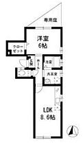 東京都港区白金台３丁目11-12（賃貸アパート1LDK・1階・37.67㎡） その2