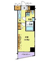 東京都江東区亀戸７丁目9-4（賃貸マンション1K・5階・25.83㎡） その2