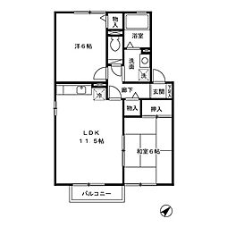 バス 育英小入口　バス停下車 徒歩5分 2階/-