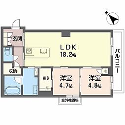 鹿児島市電1系統 上塩屋駅 徒歩5分 2階/-