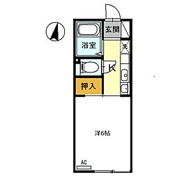 鹿児島市電1系統 谷山駅 希望ヶ丘東口下車 徒歩11分 1階/-