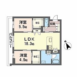 鹿児島市電1系統 荒田八幡駅 二中通駅　徒歩16分、　鹿児島下車 徒歩13分 2階/-
