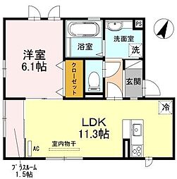 鹿児島市電1系統 上塩屋駅 徒歩5分