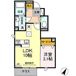 鹿児島市電2系統 桜島桟橋通駅 玉里団地東下車 徒歩37分 1階/-