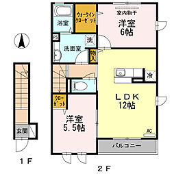 バス 中山校前下車 徒歩2分 2階/-