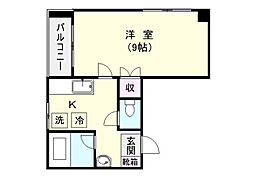 鹿児島市電2系統 都通駅 甲南高校前下車 徒歩9分 3階/-