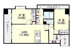 バス ハローワーク下車 徒歩3分 12階/-