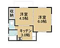 ファミール城西3階4.4万円