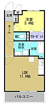 鹿児島県姶良市平松（賃貸マンション1LDK・3階・42.75㎡） その2