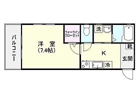 鹿児島県鹿児島市東谷山１丁目（賃貸マンション1K・1階・27.04㎡） その2