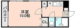 間取図画像 1K