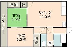 バス 紫原下車 徒歩2分 2階/-