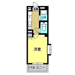 鹿児島市電1系統 新屋敷駅 徒歩5分 3階/-