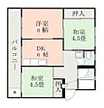 サンライズ谷山1階3.7万円