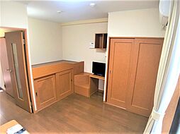 鹿児島市電1系統 鴨池駅 徒歩2分の賃貸アパート 2階1Kのリビング/ダイニング